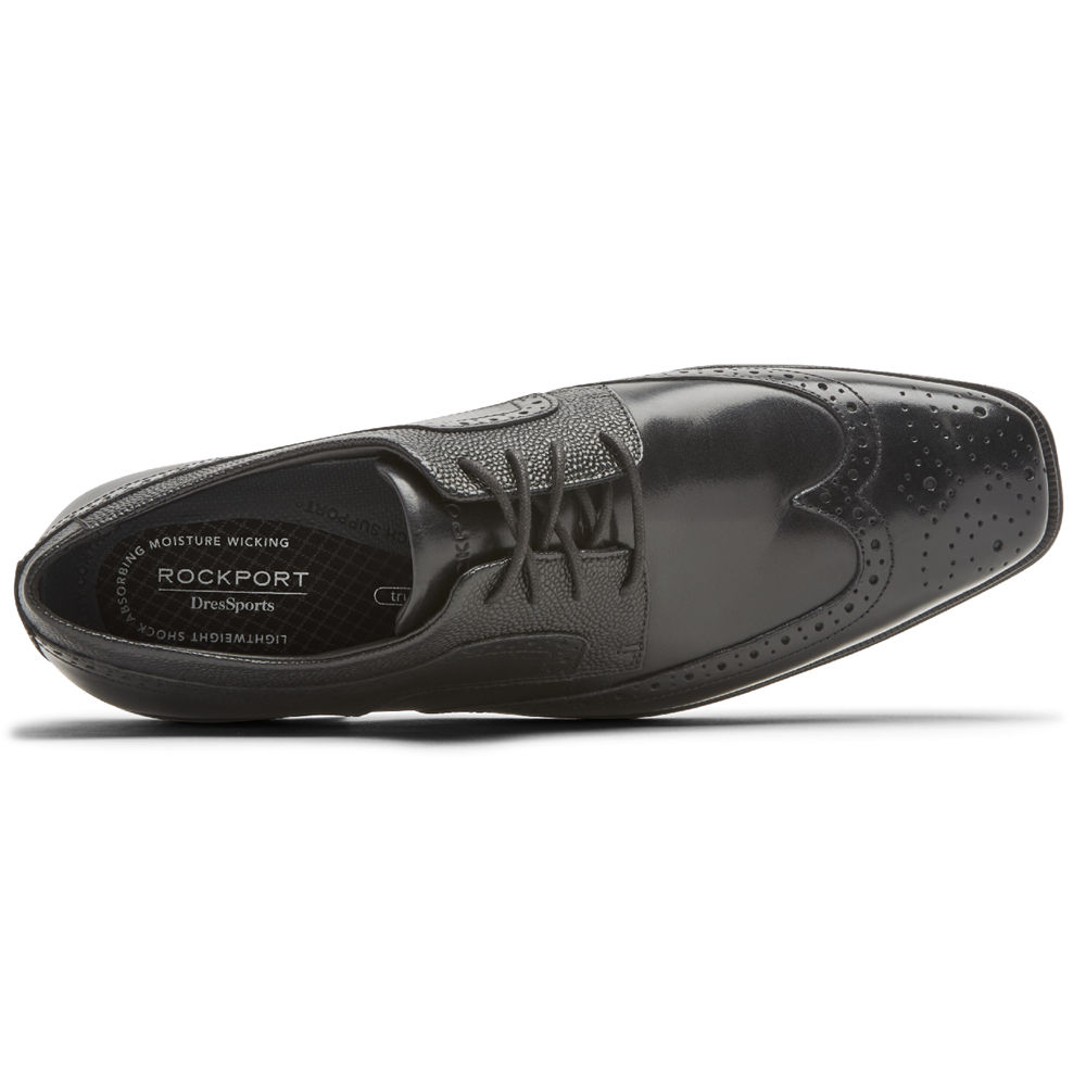 Rockport Finskor Herr Svarta - Dres Sports Business 2 Wingtip - GZIOR6850